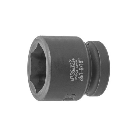 Holex Impact Socket, 1 inch Drive, 6 pt, 1-9/16 inch 653002 1.9/16